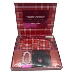 SLIP Hazel Sleepover Set made with SlipSilk 3pc Sleep Mask & Scrunchie Hair Ties